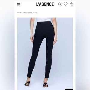 L’agance pull on stretch pant- NWOT